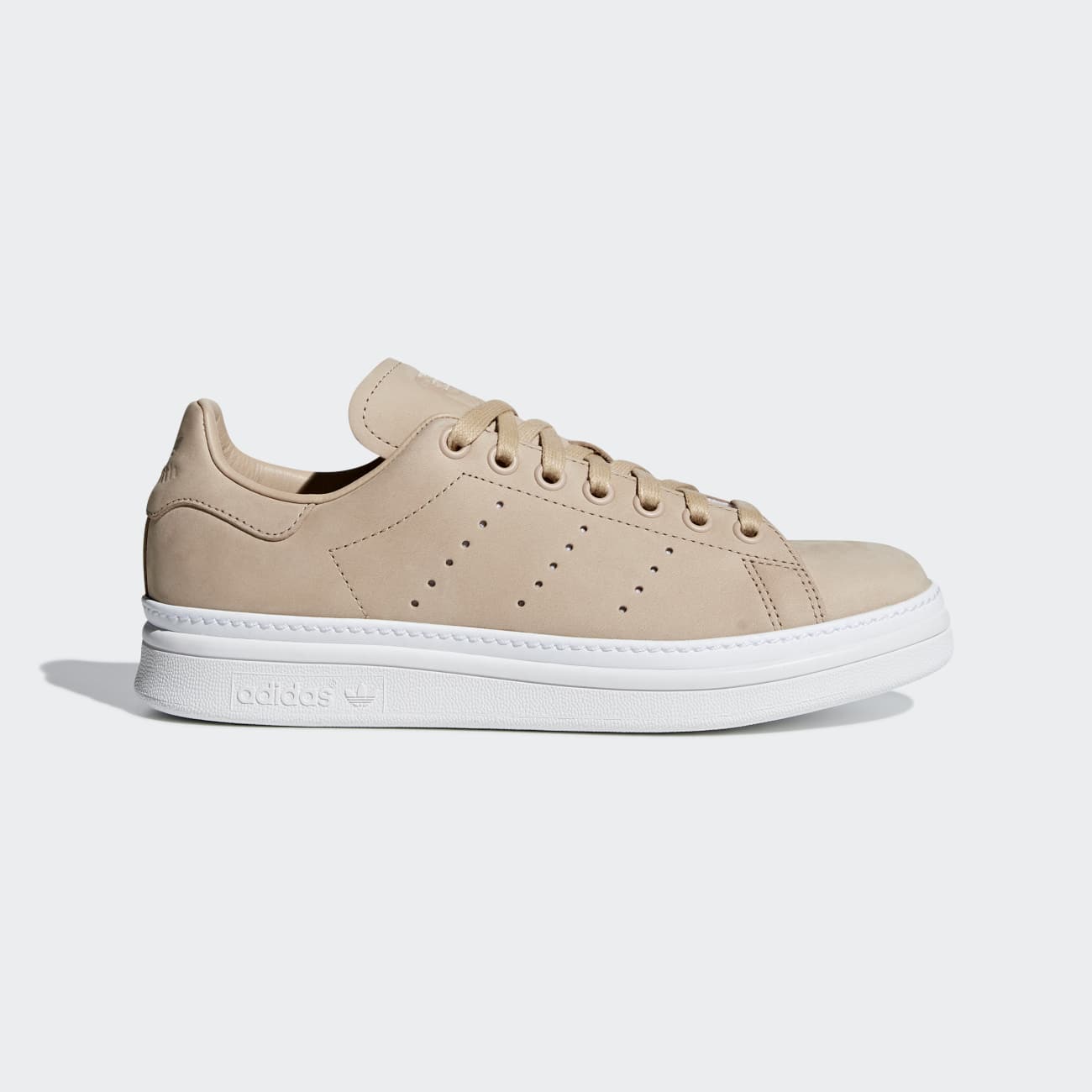 Adidas Stan Smith New Bold Női Originals Cipő - Bézs [D66120]